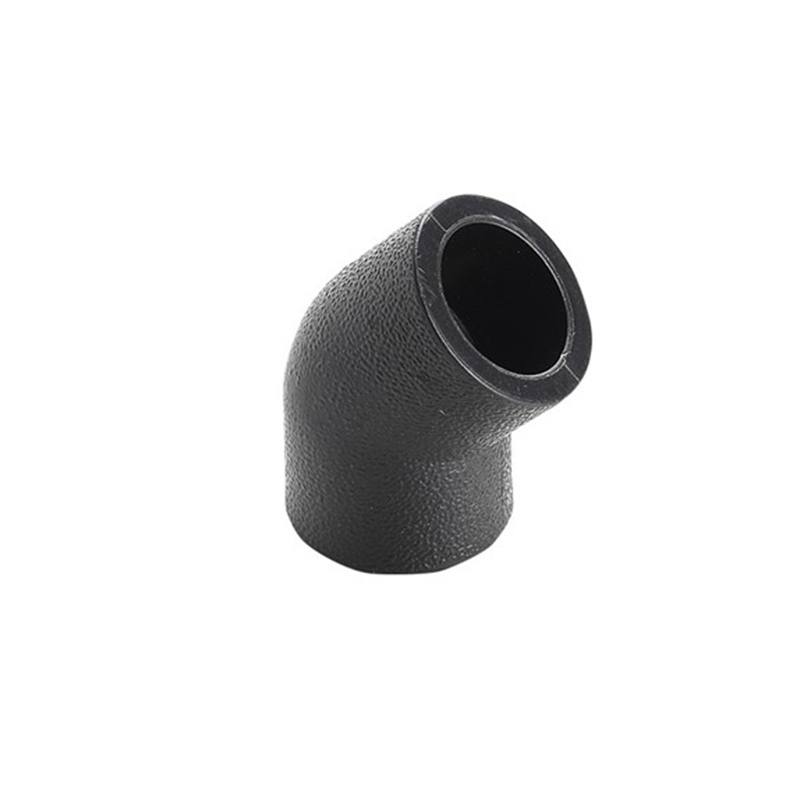 45° HDPE-albue til strømningsretning