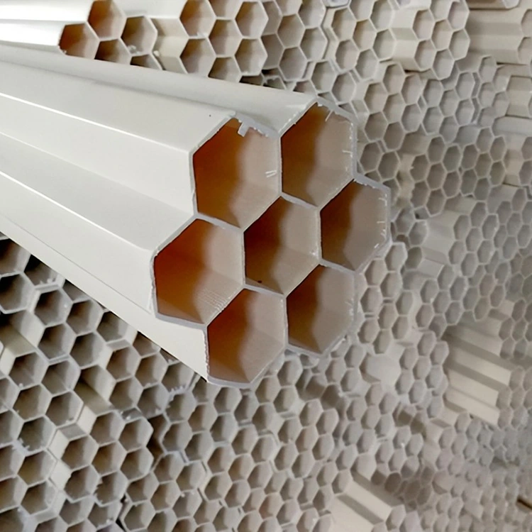 Lederspecifik PVC-U kompressionsbestandig honeycomb-rør