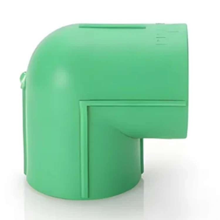 Grøn farve 90 graders albue ppr -fittings