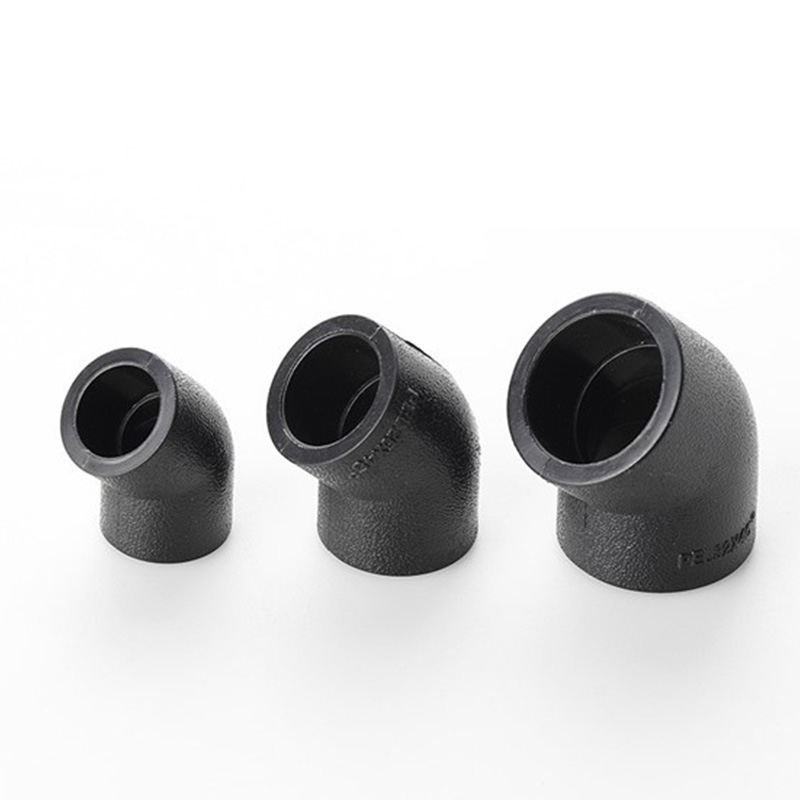 HDPE 45 ° albue ændrer flowretning