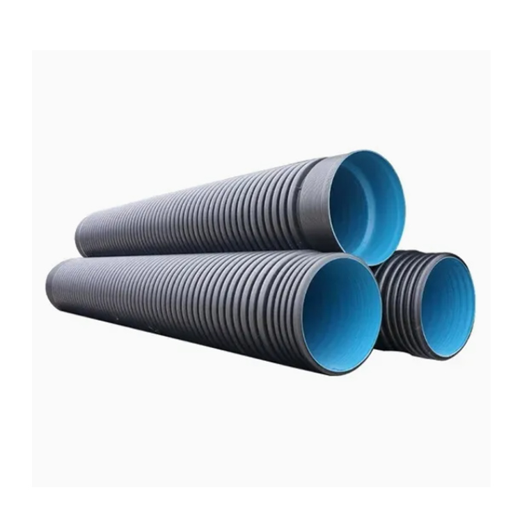 HDPE dobbeltvægskorpseret DWC -rør
