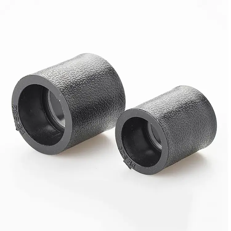 HDPE lige diameter lige fittings