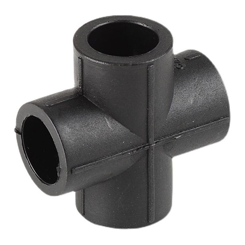 HDPE tværsamlinger med samme diameter til tilslutning af rør