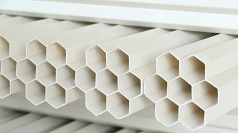 PVC U honeycomb pipe compression resistance