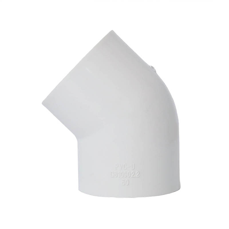 PVC 45 graders albue